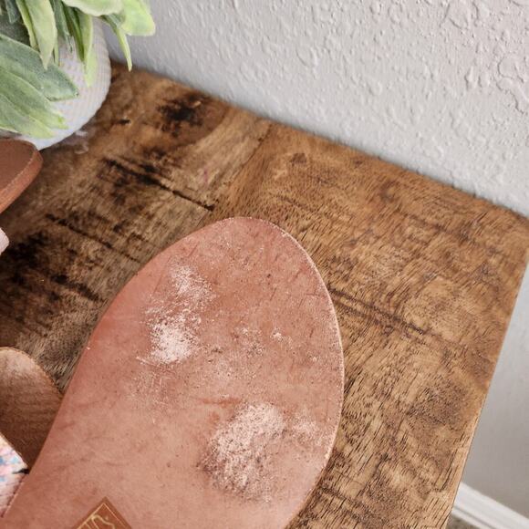 Joie Floral Snakeskin Double Strap Sandals Size 36 EU‎ - Picture 7 of 8